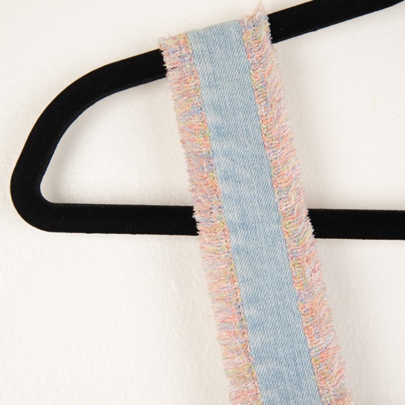 NWT 7 For All Mankind Button Down Denim Mini Dress - Picture 5 of 16